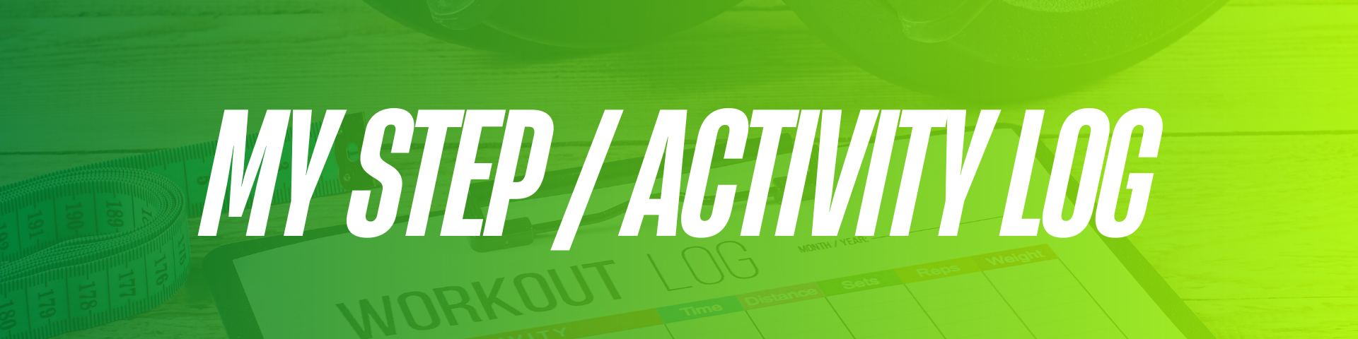 Step / Activity Log