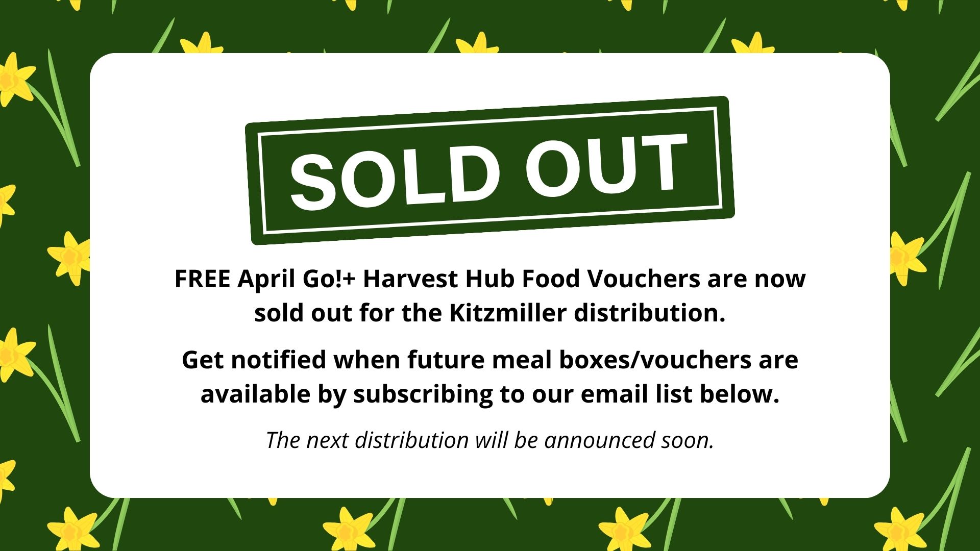 SOLD OUT